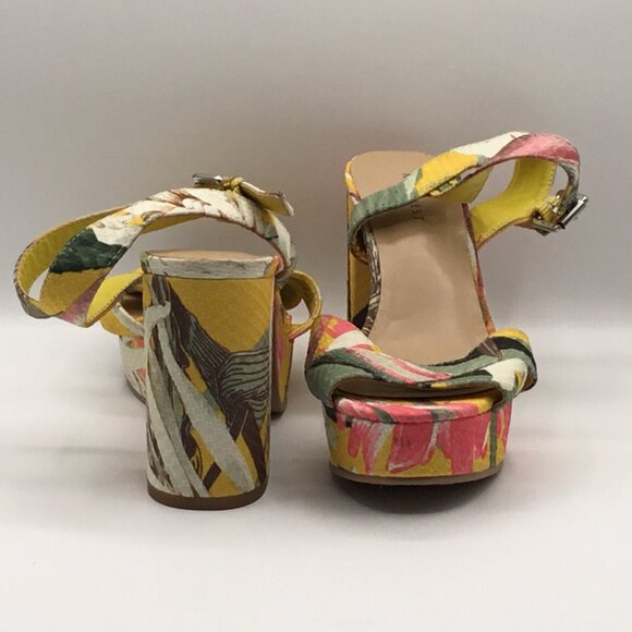 Nine West Floral Platform Sandal - Picture 2 of 5